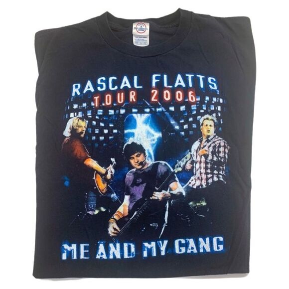 Rascal Flatts 2006 Tour Concert T Shirt. Size M. Gently used - Picture 1 of 4